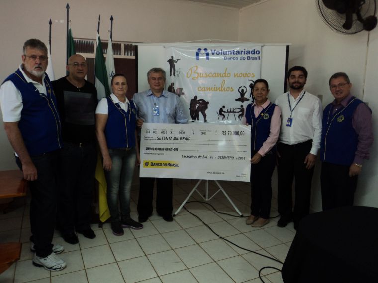 Vereadores participam do lançamento do PROJETO DE INCLUSÃO SOCIAL do SOS em parceria do Banco do Brasil 