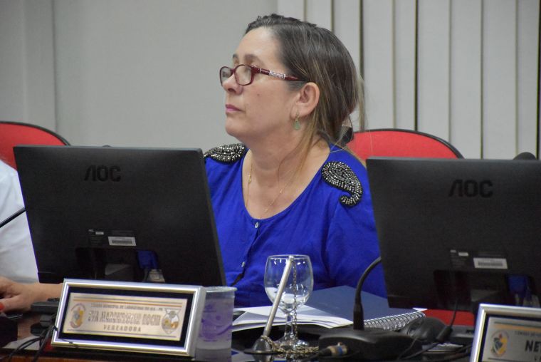 Eva Marcanssoni solicita pavimentação para o Palmeiras e São Antônio de Pádua
